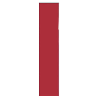 vidaXL Roller Blind Blackout Red 40x210 cm Fabric Width 35.7 cm Polyester