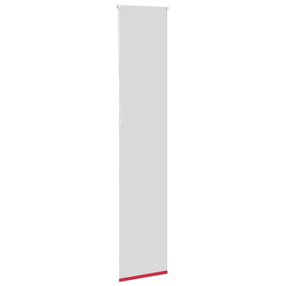 vidaXL Roller Blind Blackout Red 40x210 cm Fabric Width 35.7 cm Polyester