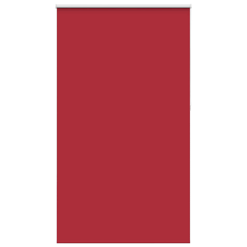vidaXL Roller Blind Blackout Red 135x210 cm Fabric Width 131.6 cm Polyester