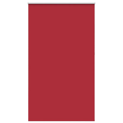 vidaXL Roller Blind Blackout Red 135x210 cm Fabric Width 131.6 cm Polyester