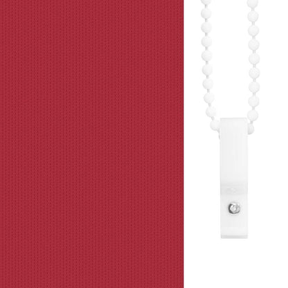 vidaXL Roller Blind Blackout Red 145x210 cm Fabric Width 141.6 cm