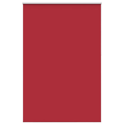vidaXL Roller Blind Blackout Red 160x210 cm Fabric Width 156.6 cm Polyester