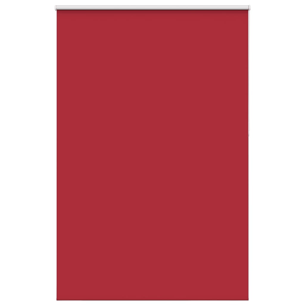 vidaXL Roller Blind Blackout Red 165x210 cm Fabric Width 161.6 cm Polyester