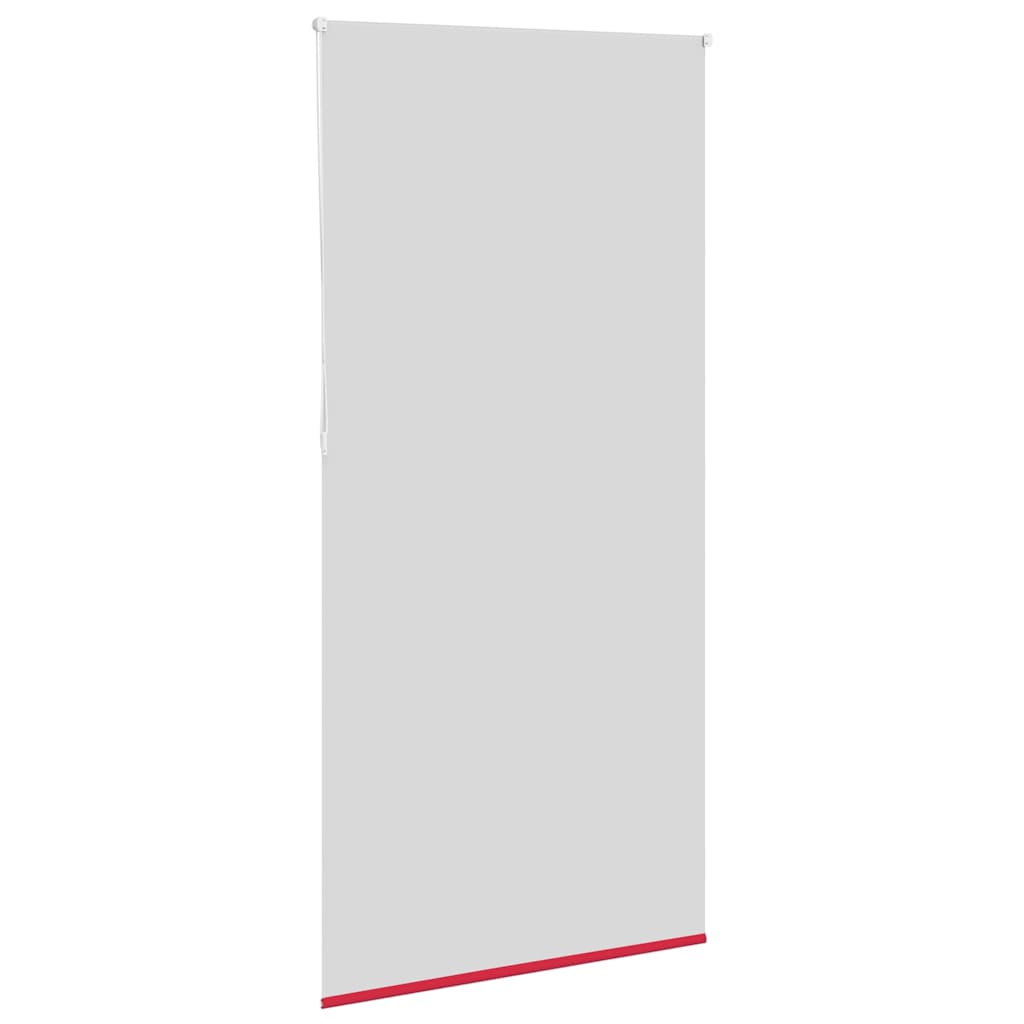 vidaXL Roller Blind Blackout Red 95x230 cm Fabric Width 90.7 cm Polyester