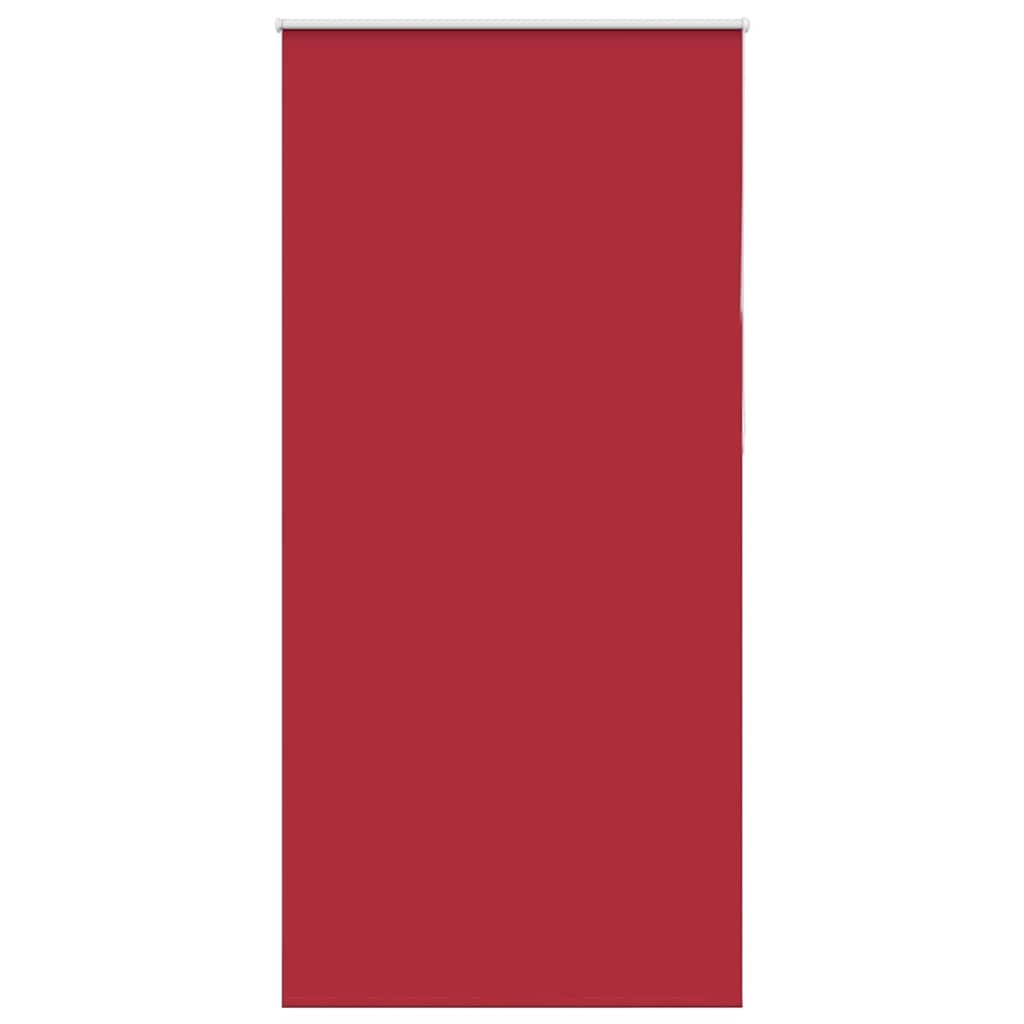 vidaXL Roller Blind Blackout Red 110x230 cm Fabric Width 105.7 cm Polyester