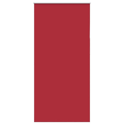 vidaXL Roller Blind Blackout Red 110x230 cm Fabric Width 105.7 cm Polyester