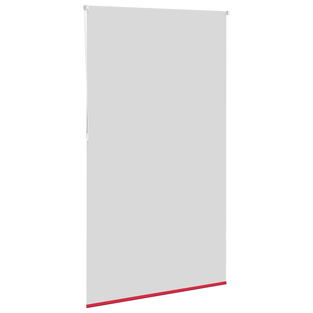 vidaXL Roller Blind Blackout Red 130x230 cm Fabric Width 126.6 cm Polyester