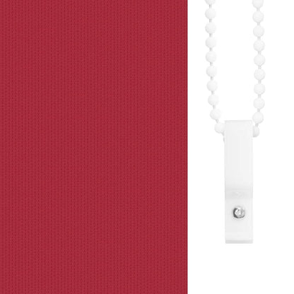 vidaXL Roller Blind Blackout Red 145x230 cm Fabric Width 141.6 cm Polyester