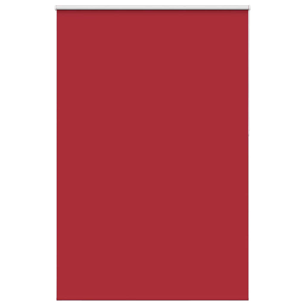 vidaXL Roller Blind Blackout Red 155x230 cm Fabric Width 151.6 cm Polyester