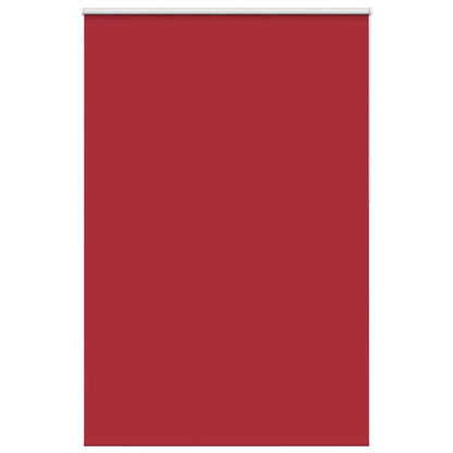 vidaXL Roller Blind Blackout Red 155x230 cm Fabric Width 151.6 cm Polyester