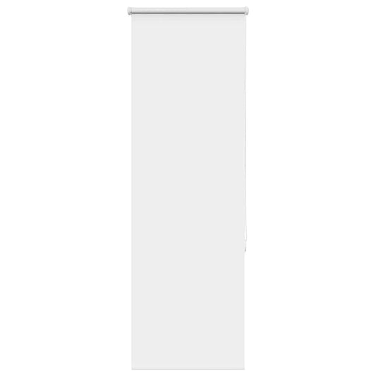 vidaXL Roller Blind Blackout White 60x130 cm Fabric Width 55.7 cm Polyester