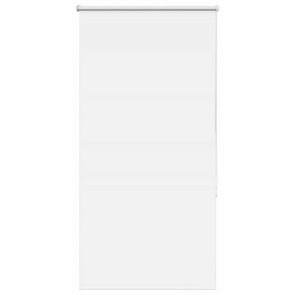 vidaXL Roller Blind Blackout White 70x130 cm Fabric Width 65.7 cm Polyester