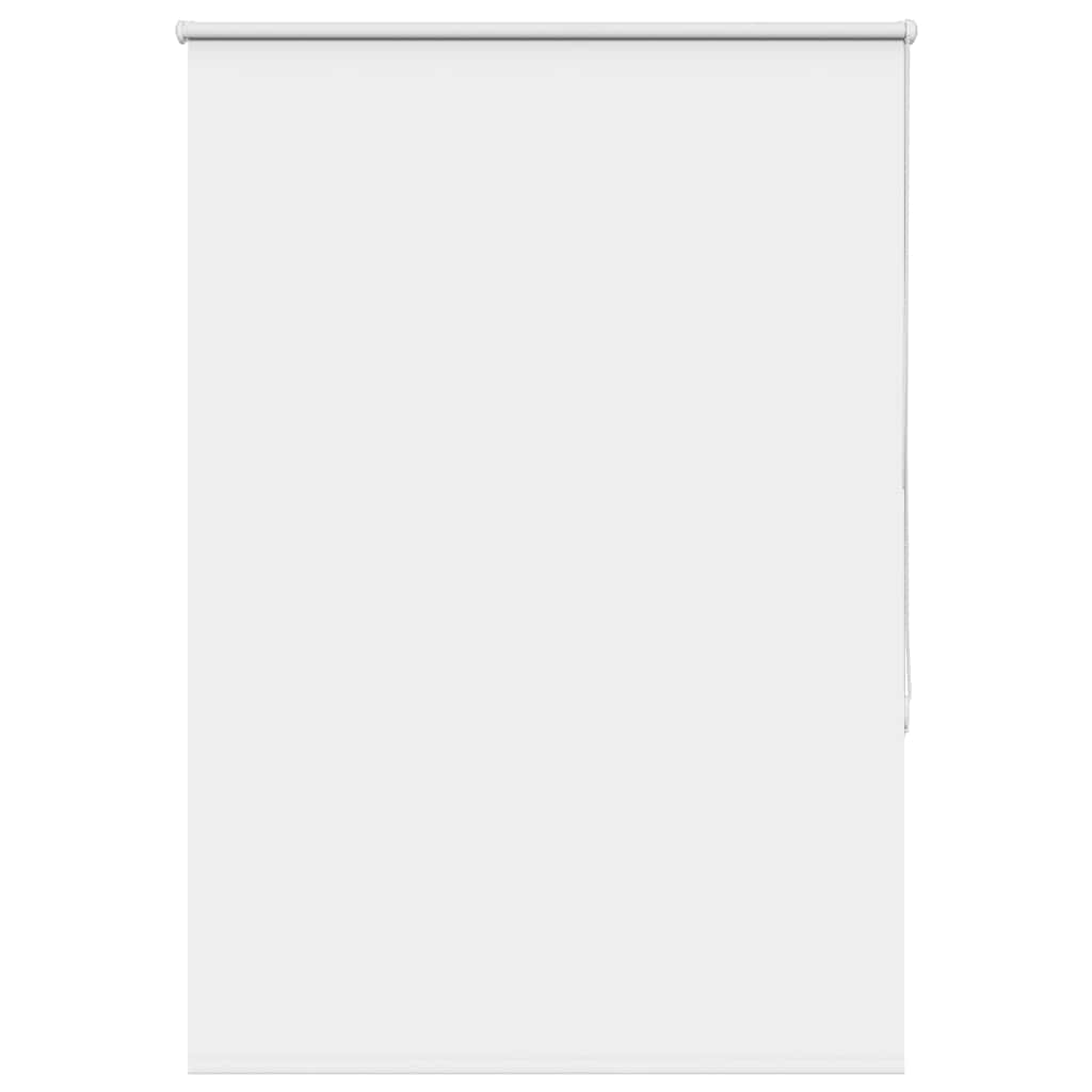 vidaXL Roller Blind Blackout White 90x130 cm Fabric Width 85.7 cm Polyester