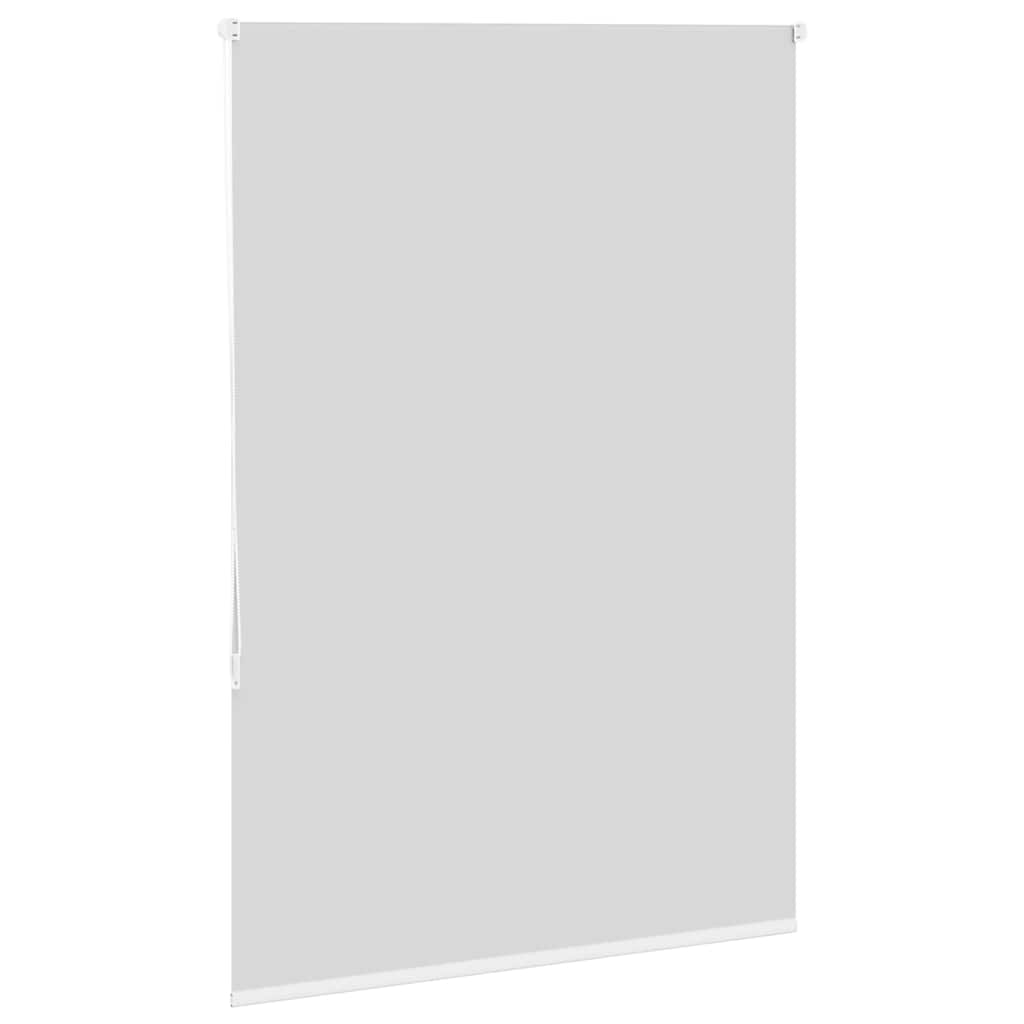 vidaXL Roller Blind Blackout White 90x130 cm Fabric Width 85.7 cm Polyester