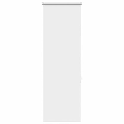 vidaXL Roller Blind Blackout White 40x150 cm Fabric Width 35.7 cm Polyester