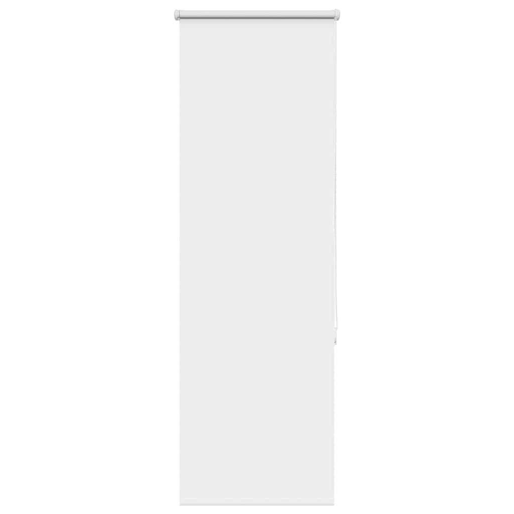 vidaXL Roller Blind Blackout White 45x150 cm Fabric Width 40.7 cm Polyester
