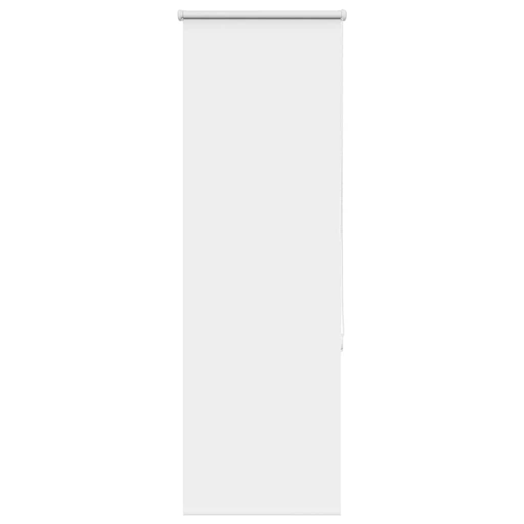 vidaXL Roller Blind Blackout White 50x150 cm Fabric Width 45.7 cm Polyester