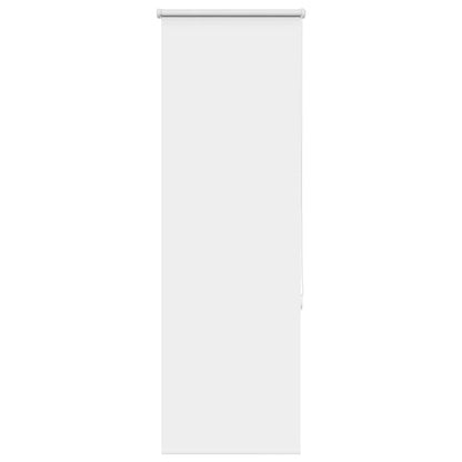 vidaXL Roller Blind Blackout White 50x150 cm Fabric Width 45.7 cm Polyester