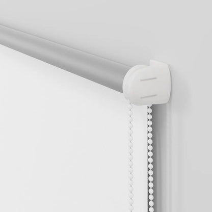 vidaXL Roller Blind Blackout White 50x150 cm Fabric Width 45.7 cm Polyester
