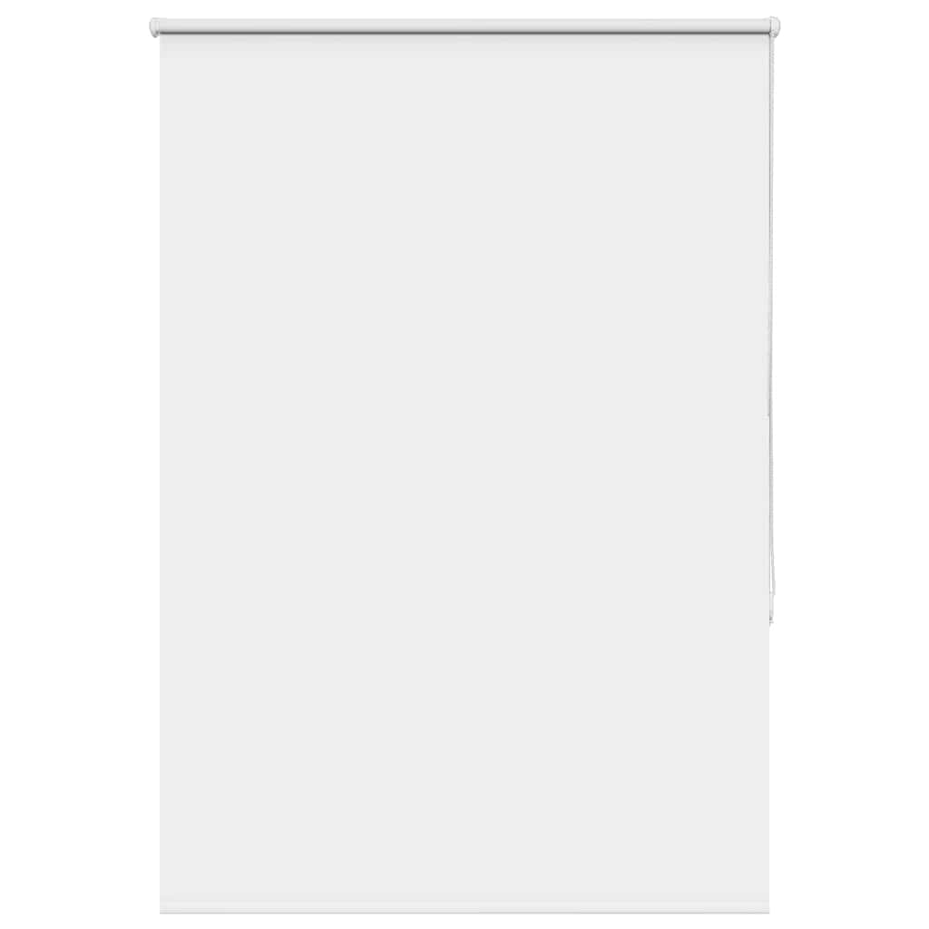 vidaXL Roller Blind Blackout White 95x150 cm Fabric Width 90,7 cm Polyester