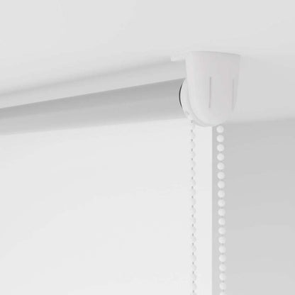 vidaXL Roller Blind Blackout White 95x150 cm Fabric Width 90,7 cm Polyester