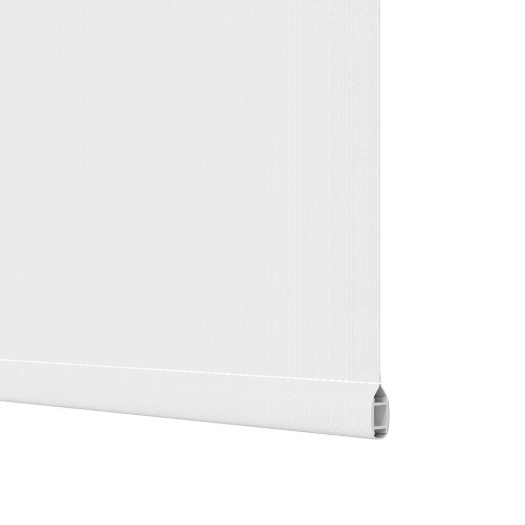 vidaXL Roller Blind Blackout White 95x150 cm Fabric Width 90,7 cm Polyester