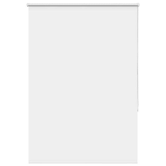 vidaXL Roller Blind Blackout White 105x150 cm Fabric Width 100.7 cm