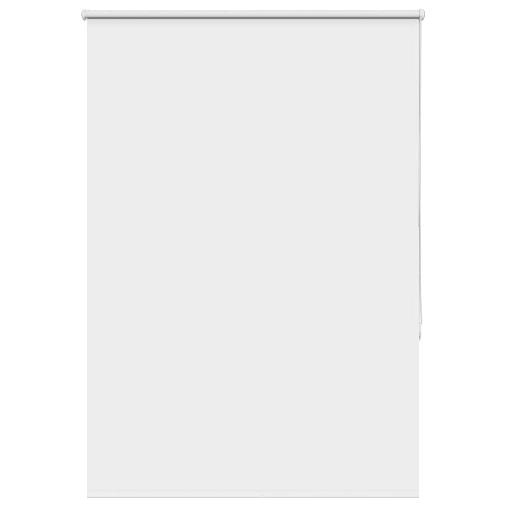vidaXL Roller Blind Blackout White 110x150 cm Fabric Width 105.7 cm