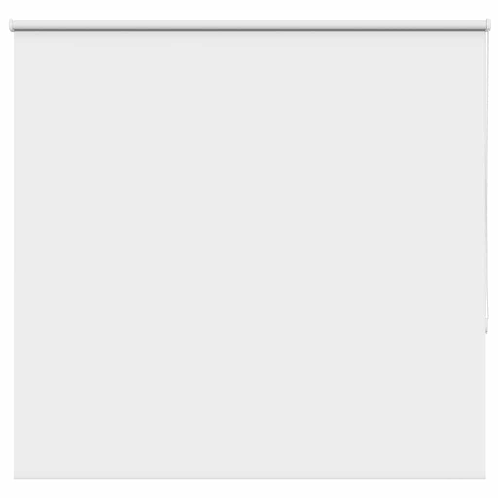 vidaXL Roller Blind Blackout White 155x150 cm Fabric Width 151.6 cm Polyester