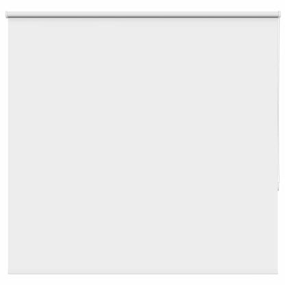 vidaXL Roller Blind Blackout White 155x150 cm Fabric Width 151.6 cm Polyester