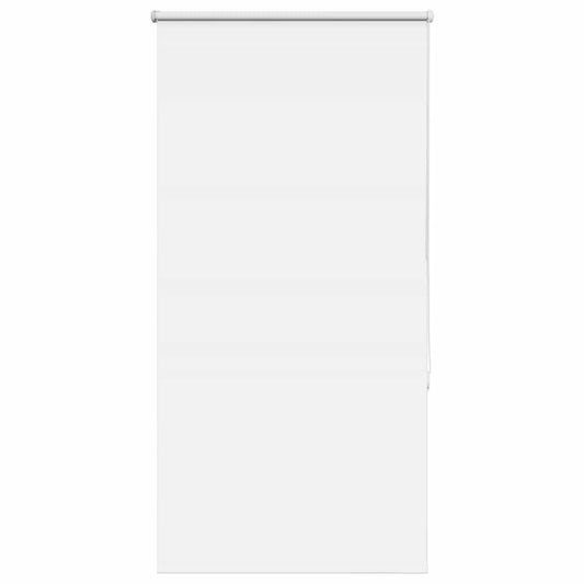 vidaXL Roller Blind Blackout White 75x175 cm Fabric Width 70.7 cm