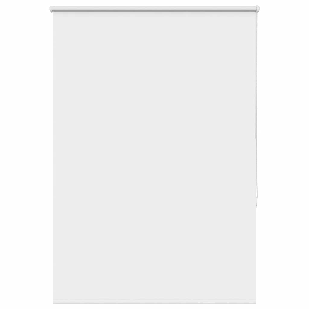 vidaXL Roller Blind Blackout White 115x175 cm Fabric Width 110.7 cm