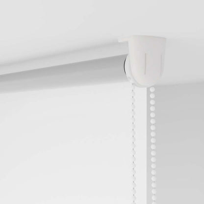 vidaXL Roller Blind Blackout White 115x175 cm Fabric Width 110.7 cm