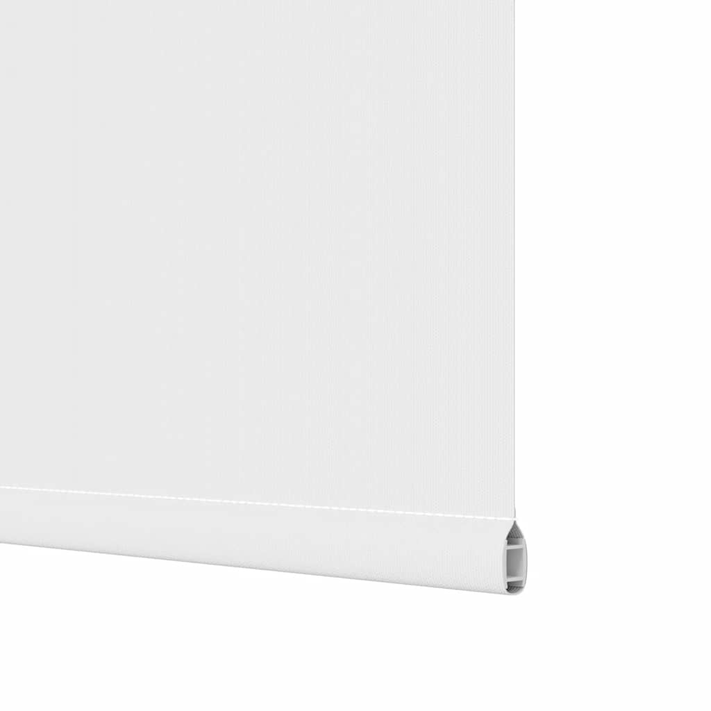 vidaXL Roller Blind Blackout White 115x175 cm Fabric Width 110.7 cm