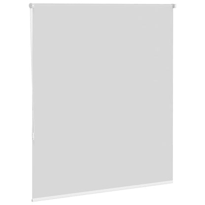 vidaXL Roller Blind Blackout White 125x175 cm Fabric Width 121.6 cm