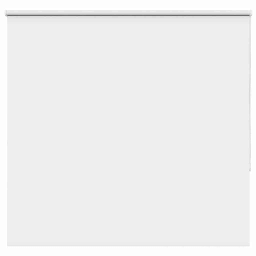vidaXL Roller Blind Blackout White 160x175 cm Fabric Width 156.6 cm Polyester
