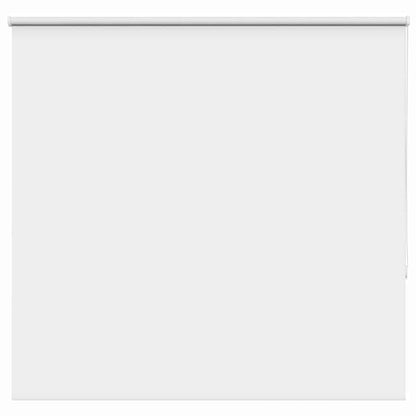 vidaXL Roller Blind Blackout White 160x175 cm Fabric Width 156.6 cm Polyester