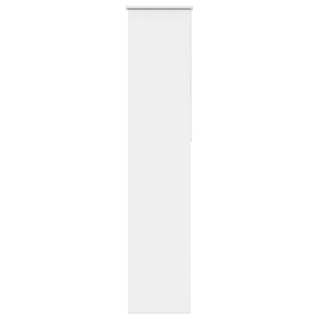 vidaXL Roller Blind Blackout White 40x210 cm Fabric Width 35.7 cm