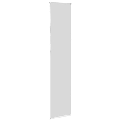 vidaXL Roller Blind Blackout White 40x210 cm Fabric Width 35.7 cm