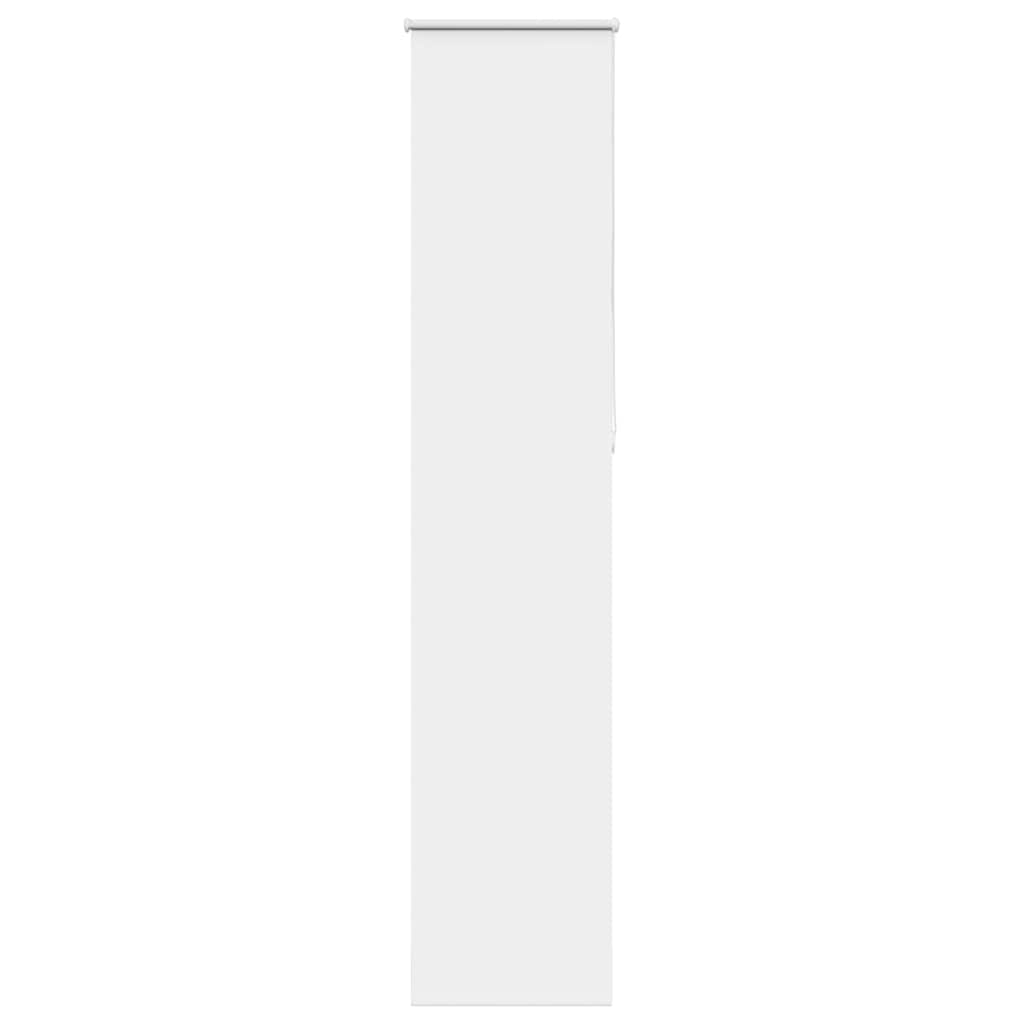 vidaXL Roller Blind Blackout White 45x210 cm Fabric Width 40.7 cm Polyester