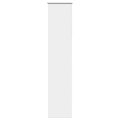 vidaXL Roller Blind Blackout White 45x210 cm Fabric Width 40.7 cm Polyester