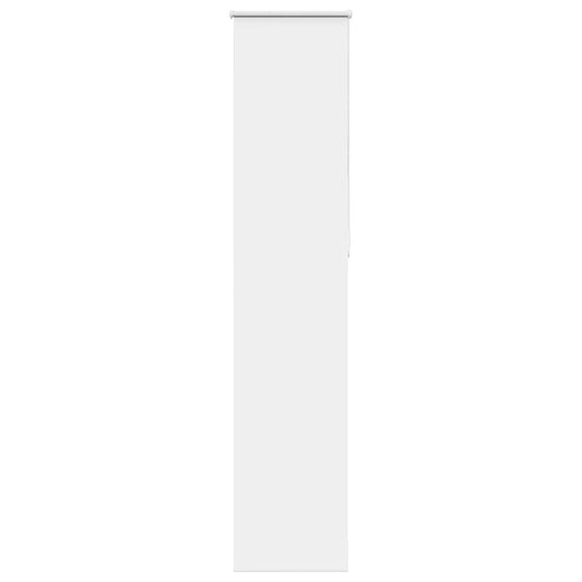 vidaXL Roller Blind Blackout White 60x210 cm Fabric Width 55.7 cm