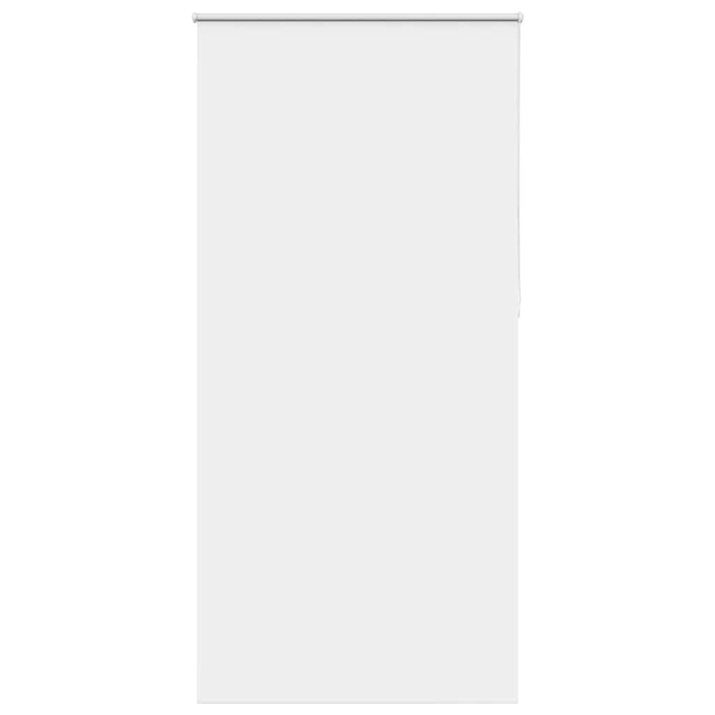 vidaXL Roller Blind Blackout White 115x210 cm Fabric Width 110.7 cm