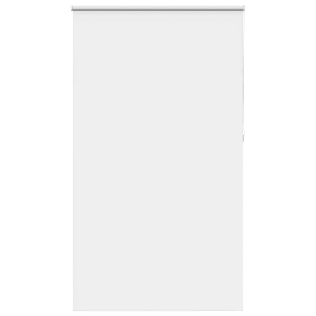 vidaXL Roller Blind Blackout White 125x210 cm Fabric Width 121.6 cm Polyester