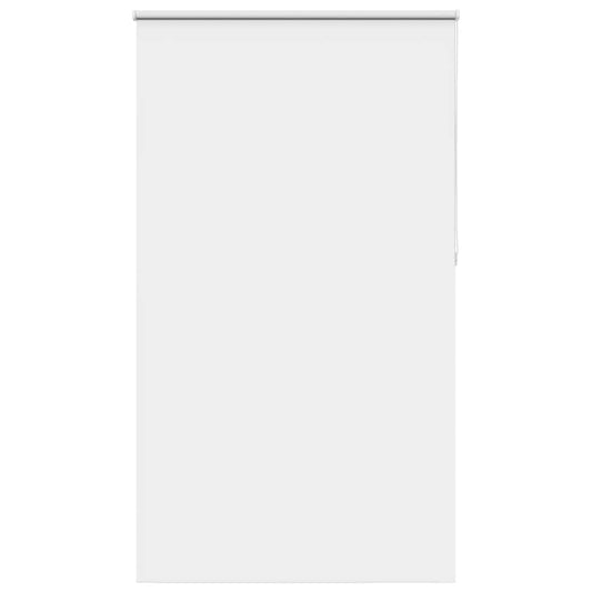 vidaXL Roller Blind Blackout White 125x210 cm Fabric Width 121.6 cm