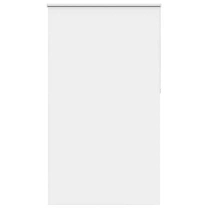 vidaXL Roller Blind Blackout White 135x210 cm Fabric Width 131.6 cm Polyester
