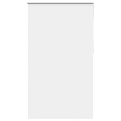vidaXL Roller Blind Blackout White 140x210 cm Fabric Width 136.6 cm Polyester