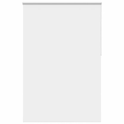 vidaXL Roller Blind Blackout White 160x210 cm Fabric Width 156.6 cm Polyester