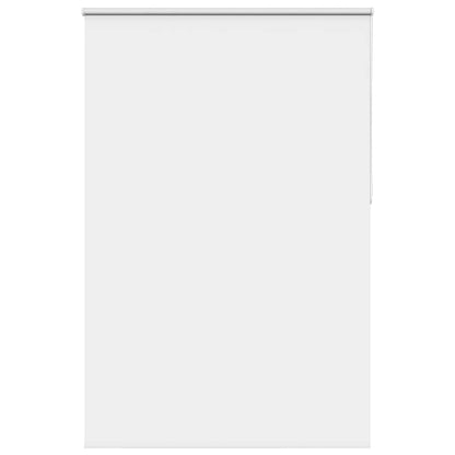 vidaXL Roller Blind Blackout White 165x210 cm Fabric Width 161.6 cm Polyester