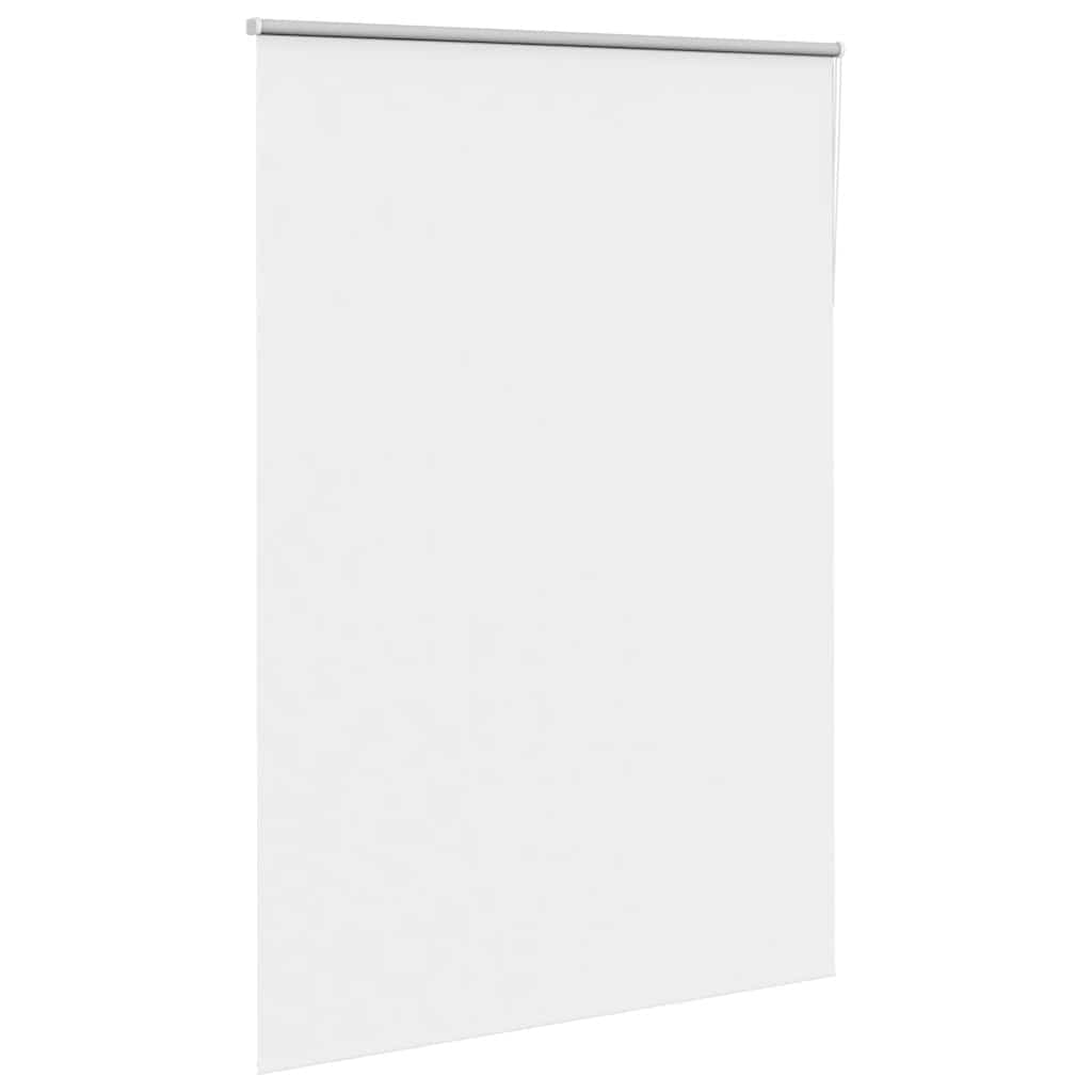 vidaXL Roller Blind Blackout White 165x210 cm Fabric Width 161.6 cm Polyester